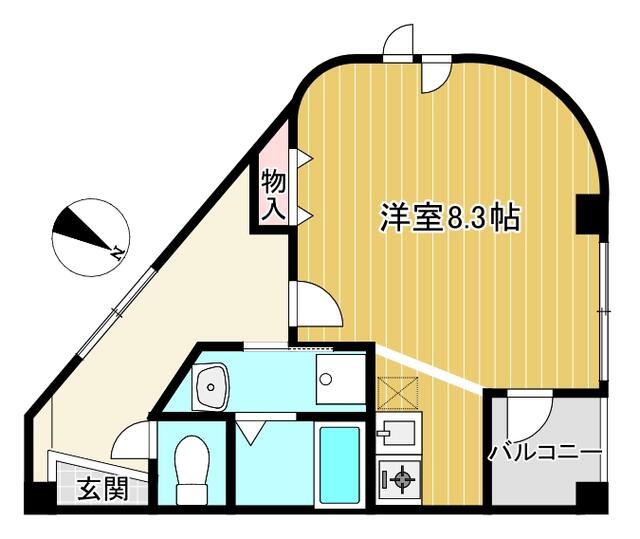 アットホーム ブルーキャッツあざみ野 501 １ｋ 提供元 株 リム横浜 たまプラーザ店 横浜市青葉区の賃貸マンション