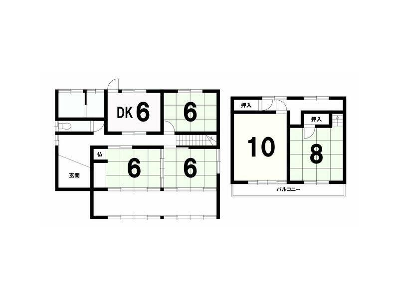 Ogi City, Ogi Town Hatada (Ogi Station) 2-story 5DK