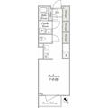 ポラスト代々木上原　２００ 2階 ワンルームの間取り図