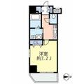 グランヴァン王子駅前 ５０１ １Kの間取り図