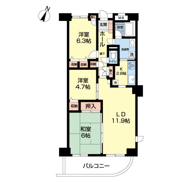 アットホーム】シャルマンコーポ鮎壺 6階 3LDK[1068519898]駿東郡 