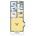 アルシオーネ・Ｍ １０１ １Kの間取り図