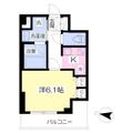 ラ　ルーチェ　横濱　（Ｌａ　Ｌｕｃｅ　横濱） １０２ １Kの間取り図