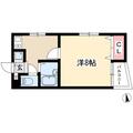 アビニヨン千種 ２０３ １Kの間取り図