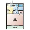 フォーシーズンズ冬 １０１ １Kの間取り図