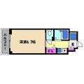 神戸市東灘区 深江南町４丁目（深江駅） 3階 １Kの間取り図