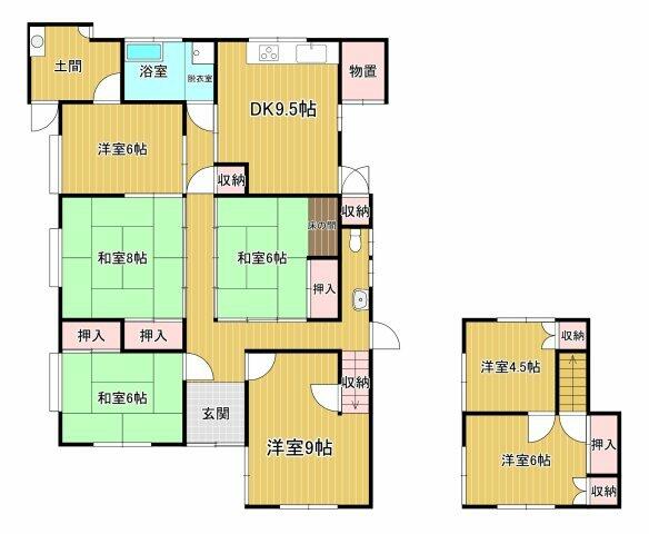 Urasaki-cho, Onomichi City (Matsunaga Station) 2-story building, 7DK &mdash; photo 1