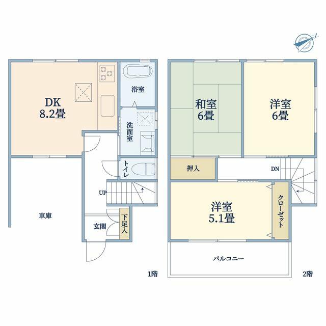 アットホーム】西宮市 中屋町 (西宮北口駅 ) 2階建 3DK アットホーム】西宮市 中屋町 (西宮北口駅 ) 2階建 3DK