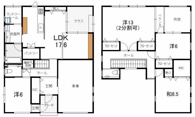 アットホーム】金沢市 堅田町甲 （森本駅 ） 2階建 4LDK