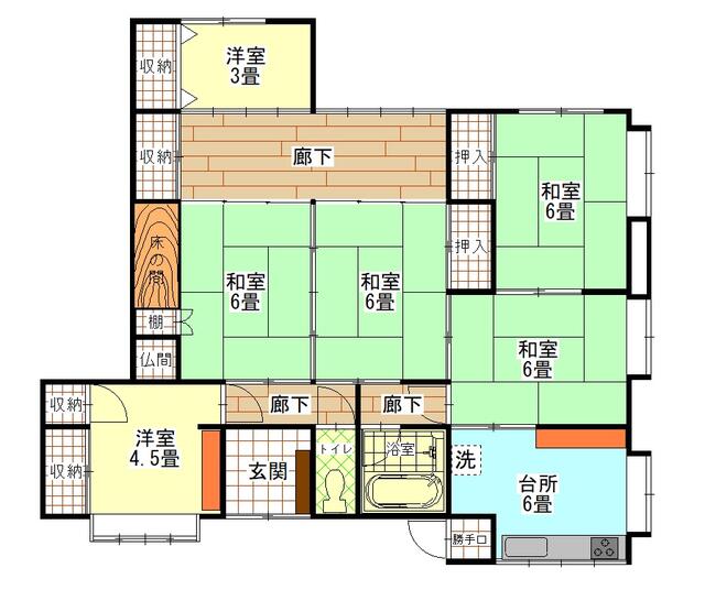 アットホーム 山田貸家 ６ｄｋ 提供元 株 伊集院殖産 日置市の賃貸一戸建て