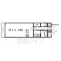 セレーナ白梅町 １０５ ワンルームの間取り図