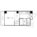 京都市下京区 観喜寺町（梅小路京都西駅） 3階 １Kの間取り図