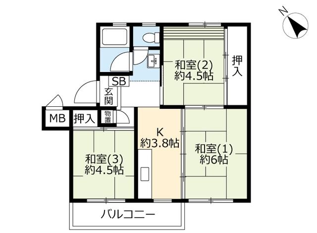 花見川団地 千葉県千葉市花見川区花見川1 ホカ マンションノート