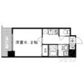 京都市右京区 梅津南広町（太秦天神川駅） 11階 １Kの間取り図