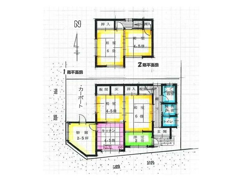 Mai 4-chome, Habikino City (Tottori-no-Sho Station) 2-story 3LDK