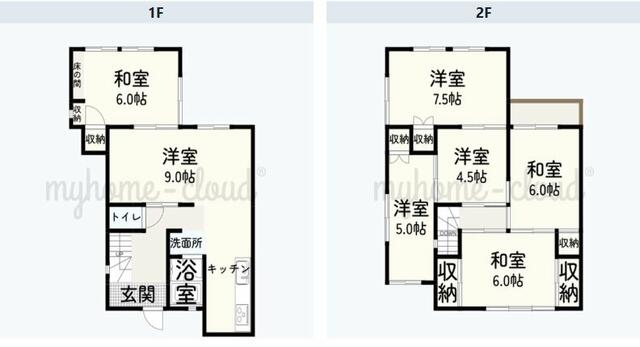 Tamondai 3-chome, Tarumi-ku, Kobe City (near Maiko Station) 2-story building, 5SLDK &mdash; photo 1