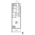 リーラ中野 2階 １Kの間取り図