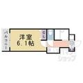 京都市中京区 両替町通二条下る金吹町（烏丸御池駅） 2階 １Kの間取り図