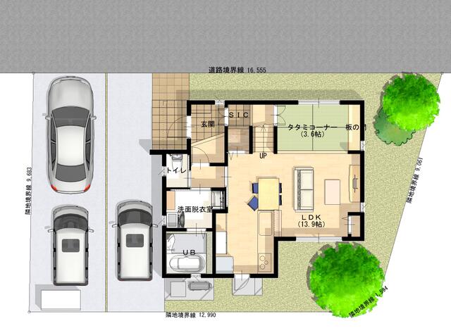 アットホーム 福島市 笹谷字鍜治屋敷 桜水駅 住宅用地 福島市の土地 売地 宅地 分譲地など土地の購入情報