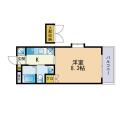アセットヒルズディアフィオーレ博多 ６０５ １Kの間取り図