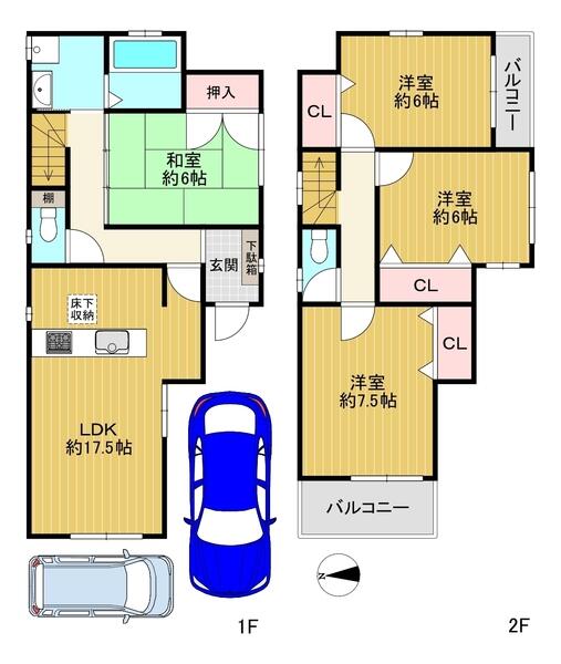 アットホーム 東大阪市 若江本町３丁目 若江岩田駅 2階建 ４ｌｄｋ 東大阪市の中古一戸建て 提供元 センチュリー21株式会社マックス不動産販売南巽店 一軒家 家の購入