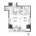 台東区 入谷１丁目（入谷駅） 2階 １DKの間取り図