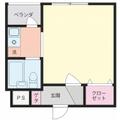 クリオ横浜弐番館 1階 １Kの間取り図