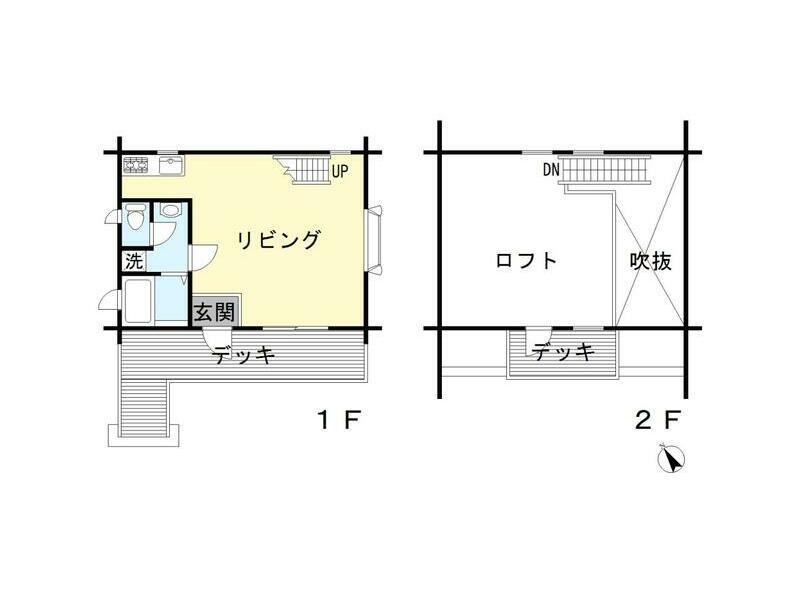 Takayama City, Shokawa Town, Rokumya (Takayama Station) 2-story 1LDK