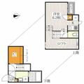 ＣＢ坪井ブランカ １０５ １Kの間取り図