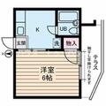マディソン新大塚 １０１ １Kの間取り図