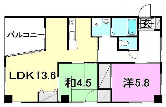 アットホーム ラ エスパシオ２ ３０５ ２ｌｄｋ 提供元 株 日本エイジェント 花みずき南店 松山市の賃貸マンション