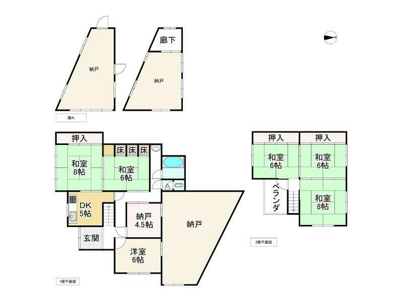 Sakurai city, Oaza Oizumi （Miwa station） 2F 6SDK

2F 6SDK 3.5million yen