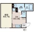 ＰＲＩＭＥ新宿 ０２０２ １DKの間取り図