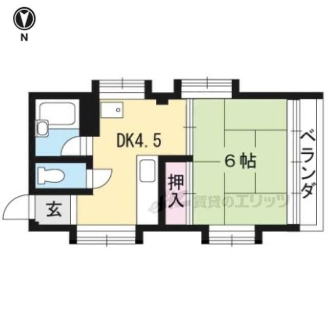 アットホーム トーテムハイツ ００３ｆ １ｋ 提供元 株 エリッツ 京都大学前店 京都市左京区の賃貸マンション