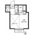 ときわ台ＴＡＴＳＵＭＩＳＯＵ ２０２ １Kの間取り図