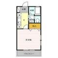 三鷹市 新川４丁目（仙川駅） 2階 １Kの間取り図