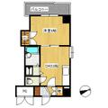 シンシア舟入 6階 １DKの間取り図