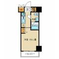 新宿区 早稲田鶴巻町（早稲田駅） 7階 １Kの間取り図