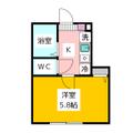 Ｍｕｒｅｔ東伏見 １０３ １Kの間取り図