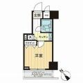 パークウェル麻布 ５０２ １Kの間取り図