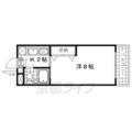 リバティベル １０９ １Kの間取り図