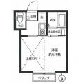 ときわ台ＴＡＴＳＵＭＩＳＯＵ ２０３ １Kの間取り図