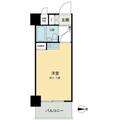ビブレ西池 5階 ワンルームの間取り図