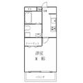 ちずるマンション 3階 １Kの間取り図