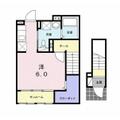 ヌイカマナ ２０２ ワンルームの間取り図