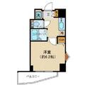 新宿区 若松町（若松河田駅） 7階 １Kの間取り図
