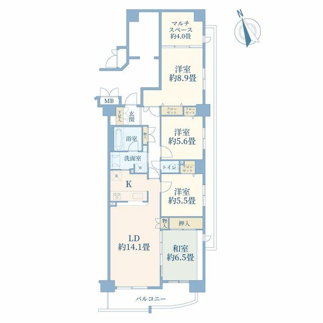 アットホーム】港北ニュータウンイオ7番館 11階 4LDK