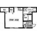 メゾン・ＨＳトーホー ２０２ ワンルームの間取り図