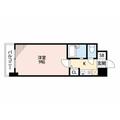 リヴァーオンステイツ 1階 １Kの間取り図