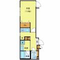 ＪＡＲＣ上石神井 1階 １Kの間取り図